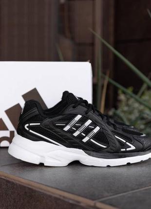 Кроссовки adidas responce black white чёрные унисекс кроссовки демисезон адидас кеды респонс чёрно-белые6 фото