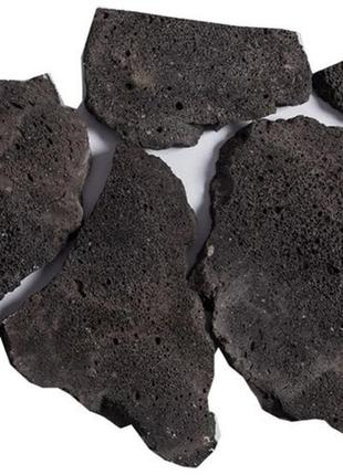 Кулон " кристалл " из вулканической лавы на шнурке