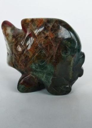 Фигурка " рыбка " из натурального камня  агат