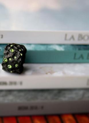 Перстень зорі - лайм - красные - аква - белые - синие - хрусталь - дерево - хрусталь