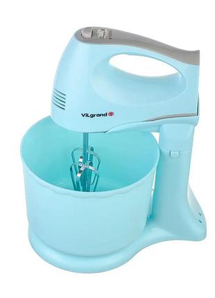 Миксер с чашей vilgrand vhm3017b blue