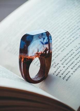 Перстень  від майстерні shape wood1 фото