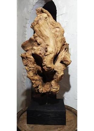 Арт скульптура з дерева1 фото