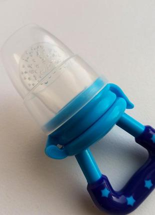 Блакитний синій ніблер з зірочками для прикорму