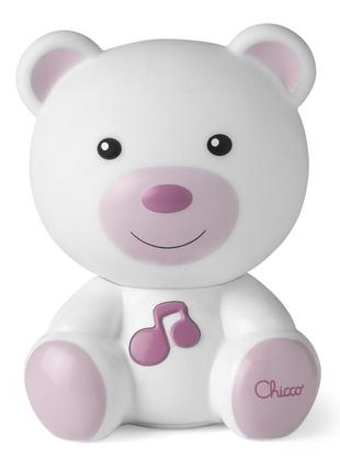 Музыкальная игрушка chicco ночник dreamlight, розовый 09830.10