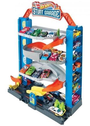 Игрушка mattel четырехэтажный гараж для машинок hot wheels gnl703 фото