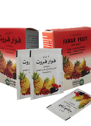 Египет. фруктовая соль fawar fruit для снятия недомоганий жкт.1 фото