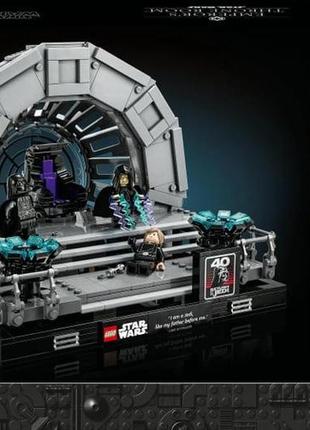 Конструктор lego star wars імператорський тронний зал 807 деталей 75352