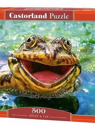 Пазли жаба 500 елементів castorland в-52813