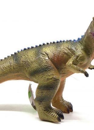 Динозавр гумовий "тиранозавр", зі звуком jx106-6d