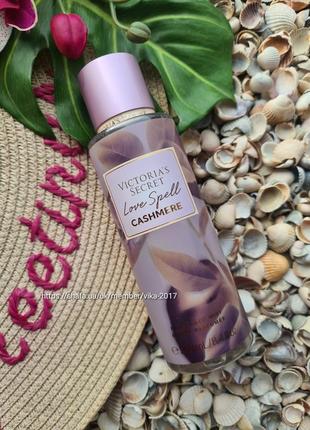 Парфюмированный мист спрей love spell cashmere victoria ́s secret