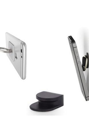 Кольцо-подставка iring для телефона/планшета silver6 фото