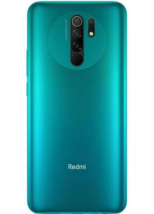 Смартфон xiaomi redmi 9 4/64 гб ocean green 6.53" 2340x1080 2sim 4g 5020 mah ips full hd nfc android 10