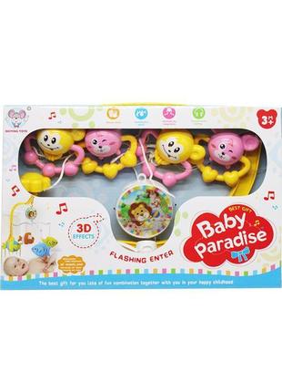 Мобіль "baby paradise", вид 1 beiying toys різнобарвний