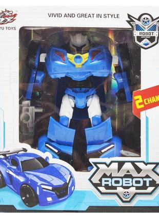 Трансформер "max robot", синій ziyu toys різнобарвний