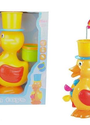 Іграшка фонтанчик для ванної "каченя" xing long da toys жовтий