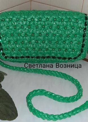 Вязаная сумка "селена"