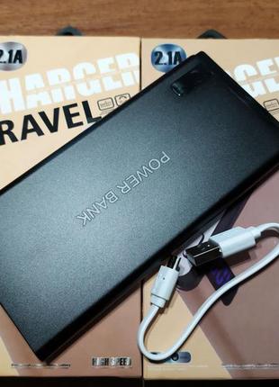 Power bank 20000 mah павер банк зовнішній акумулятор з індикаторо