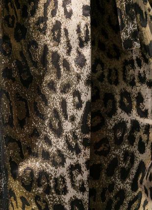 Сукня sara battaglia,плаття на запах,леопардове плаття,сукня золотисте,плаття2 фото