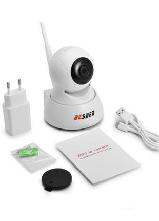 Wi-fi ip-камера поворотна ip 360 з антеною/відеоняня besder
