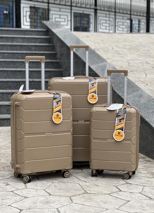 Полипропилен mcs маленький чемодан дорожный s на колесах турция ручная кладь
