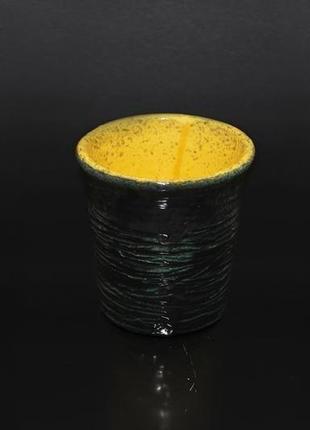 Керамический стакан "весенний"2 фото