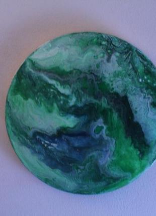 Green formation fluid art