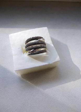Кольцо, серебро, ювелирное изделие2 фото