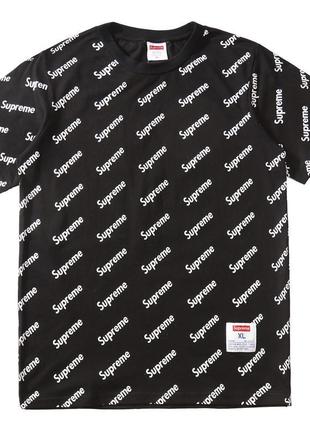 Supreme "full printed t-shirt" black