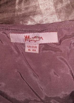 Легка ніжна, романтична шовкова блузка3 фото