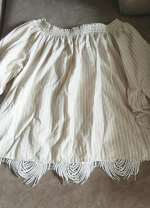 Розкішна вішукана романтична легка блузка2 фото