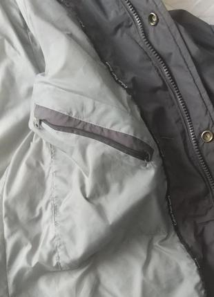 Мега комфортна тепла фірмова куртка бренду calvin klein jeans6 фото