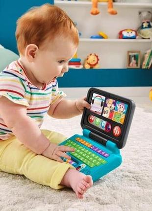 Іграшка ноутбук fisher-price веселе спілкування, укр. hhh093 фото