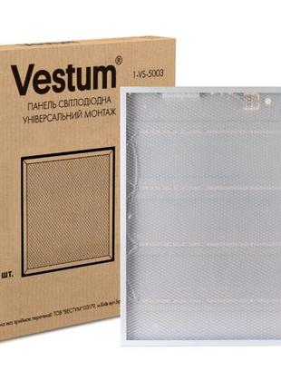 Панель світлодіодна vestum prisma 36w 6500k 220v 600x600 1-vs-50031 фото