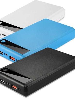 Повербанк powerbank на 6 элементов 25вт. на 18650 с реальной е...