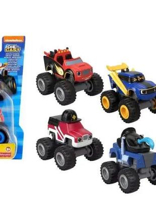 Машинка fisher-price лита blaze and the monster machines, в ас. cgf20