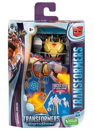 Трансформер hasbro грімлок transformers earthspark deluxe grimlock f6231 (f6737)