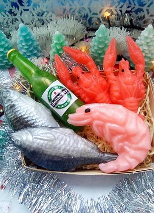 Пивной набор из мыла