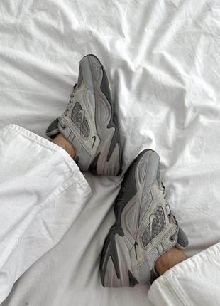 Nike m2k tekno grey2 фото