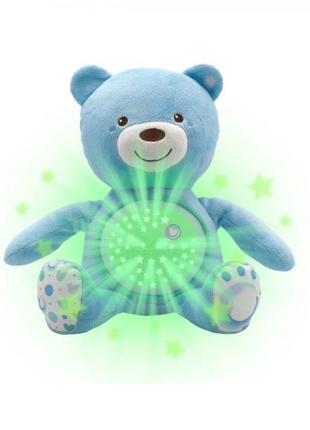 Іграшка музична chicco ведмежа, блакитна 08015.20