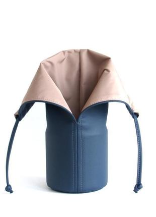 Подставка для расчесок / темно-синяя сумка для косметики2 фото
