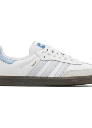 Кросівки adidas samba og 'white halo blue'