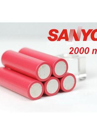 Аккумулятор sanyo ur 18650 2000 mah / 5а