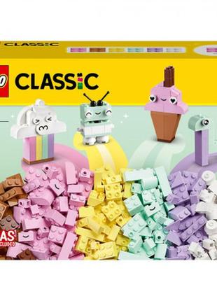 Конструктор lego classic творча пастельні веселощі, 333 деталі 11028