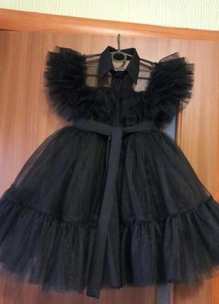 Платье  в стиле уэнздей  на любой рост