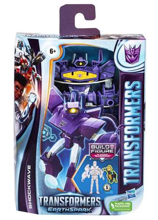 Трансформер hasbro шоквэйв transformers earthspark deluxe shockwave f6231 (f6736)