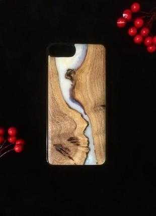 Resin & wood case for apple iphone1 фото