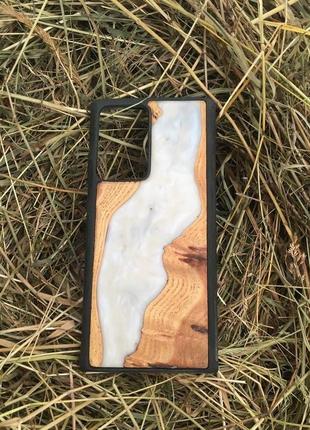 Resin & wood case for apple iphone samsung