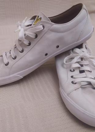 Текстильные кеды lyle &amp; scott. рр 44-44,5