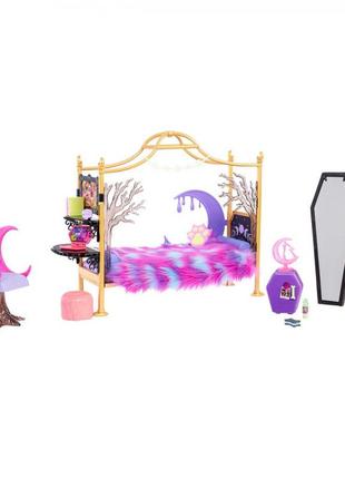 Ігровий набір mattel жунка кімната клодін вульф monster high hhk64